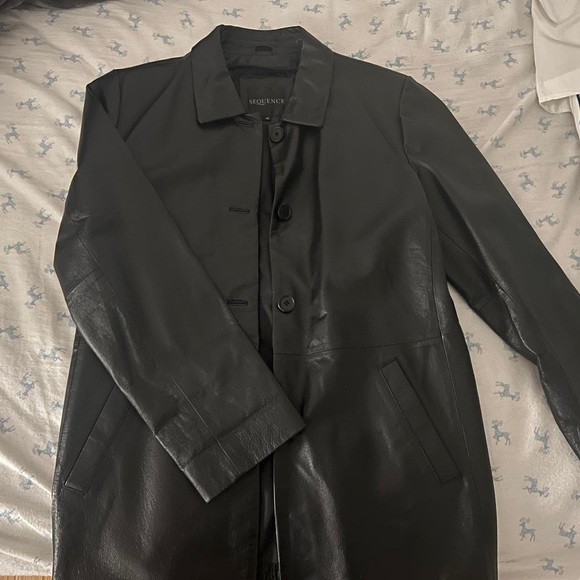 Jackets & Blazers - vintage leather jacket (100% genuine leather)